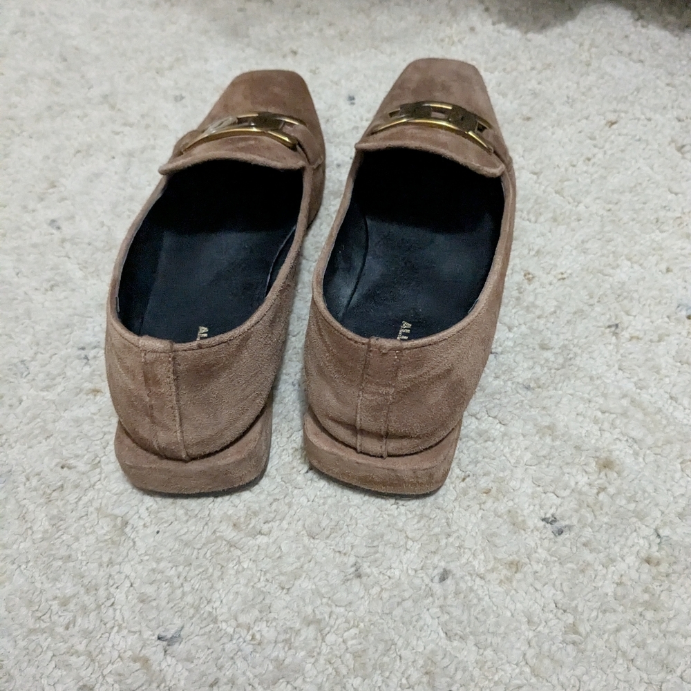 Brown Suede link loafer - Picture 3 of 4